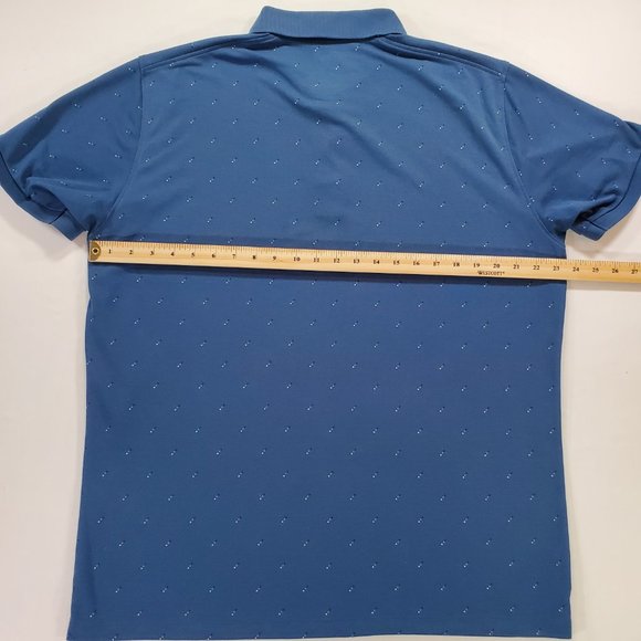 Uniqlo Dry-Ex Shirt Men XL Navy Blue Regular Fit Preppy Casual Performance Polo - Picture 10 of 13
